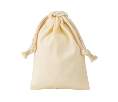 5oz organic cotton mini tote (with gusset)