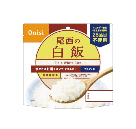 尾西食品 アルファ米 白飯