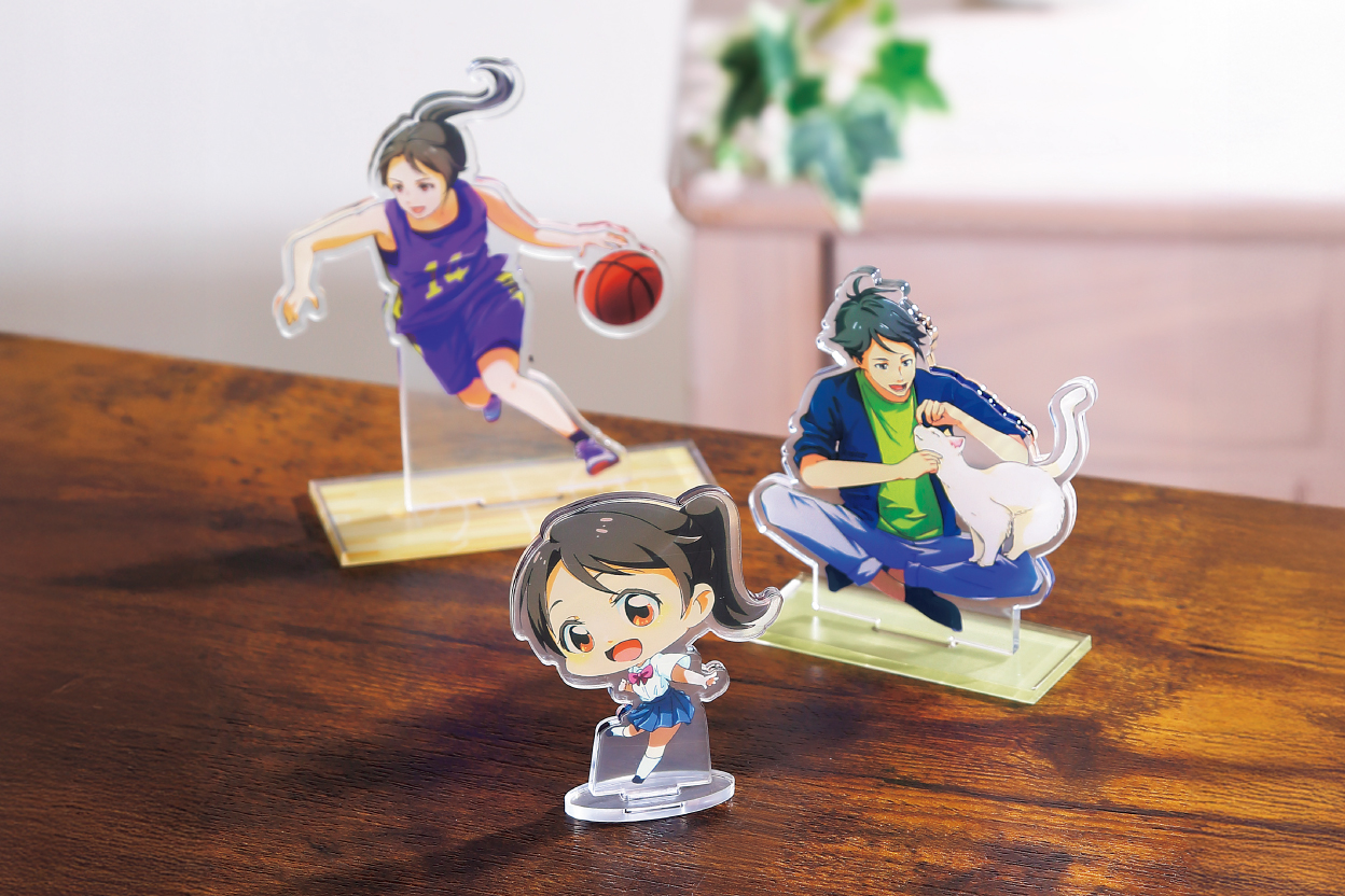 推しアニメのアクスタ