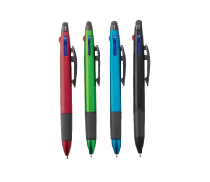 Touch & 3color ballpoint pen