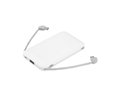 ケーブル内蔵フラットモバイルバッテリー5000