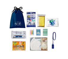 Always watch over you - Portable compact disaster prevention 11-piece set