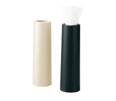 Bamboo fiber tissue in bottle