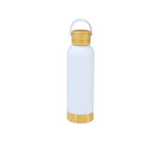 Natural Bamboo Vacuum Stainless Steel Bottle