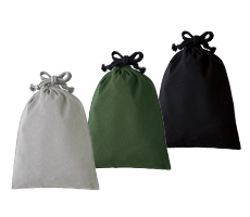 Sphere Recycled Cotton Drawstring Bag (M)