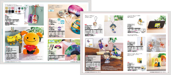 アニメ・キャラクターグッズからライブ・コンサートなどのイベントグッズまで。オリジナルグッズカタログ