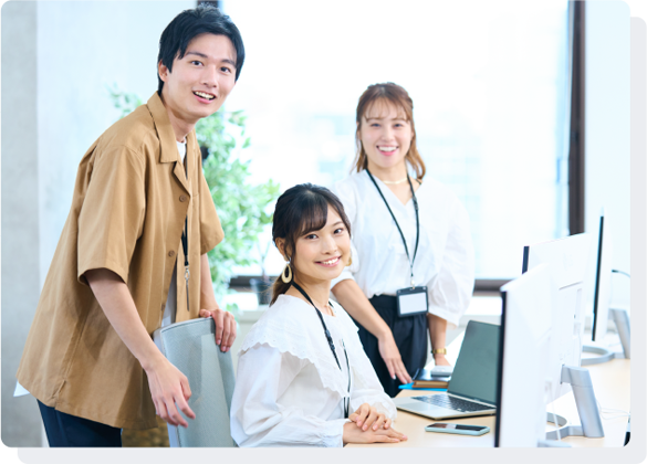 経験豊富なスタッフが万全サポート！